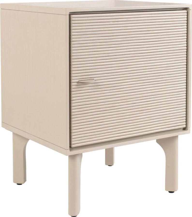 Zuiver Nachtkastje Morning Acaciahout en rotan 45 x 40cm Beige