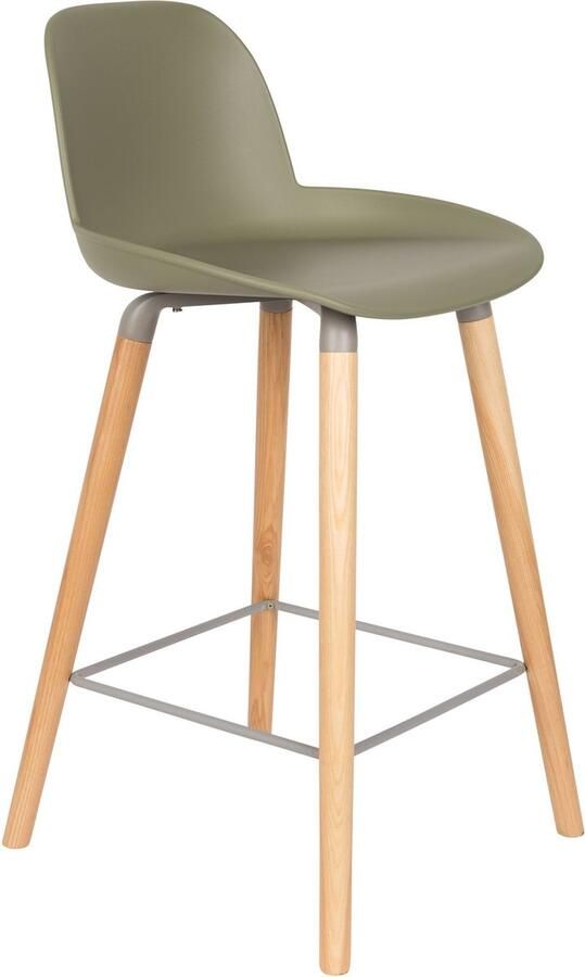 Zuiver Albert Kuip Barkruk 65 cm Groen Set van 2 - Foto 5