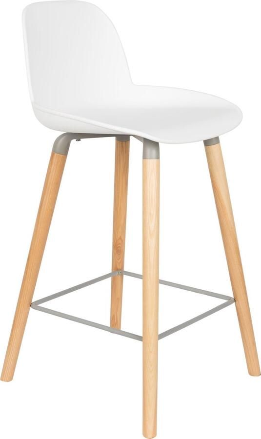 Zuiver Albert Kuip Barkruk 65 cm Wit Set van 2 - Foto 2