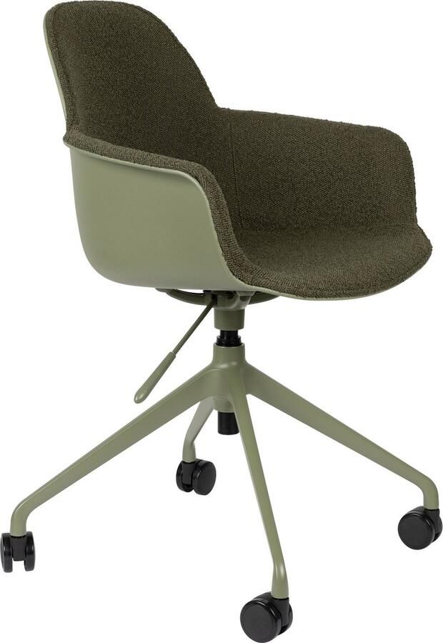 Zuiver Albert Kuip Bureaustoel met armleuning Groen
