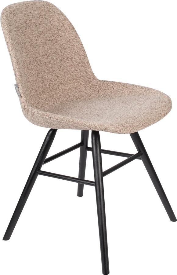 Zuiver Albert Kuip Soft Eetkamerstoelen Beige Set van 2