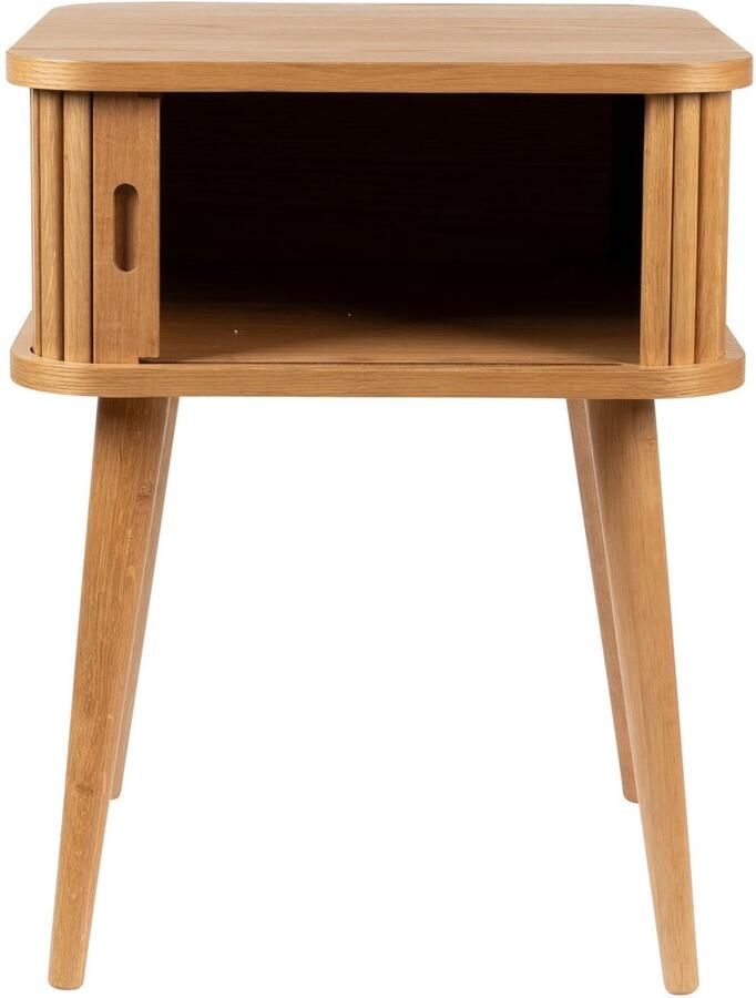 Zuiver Bijzettafel Nachtkastje Barbier Hout 45 x 45cm - Foto 2