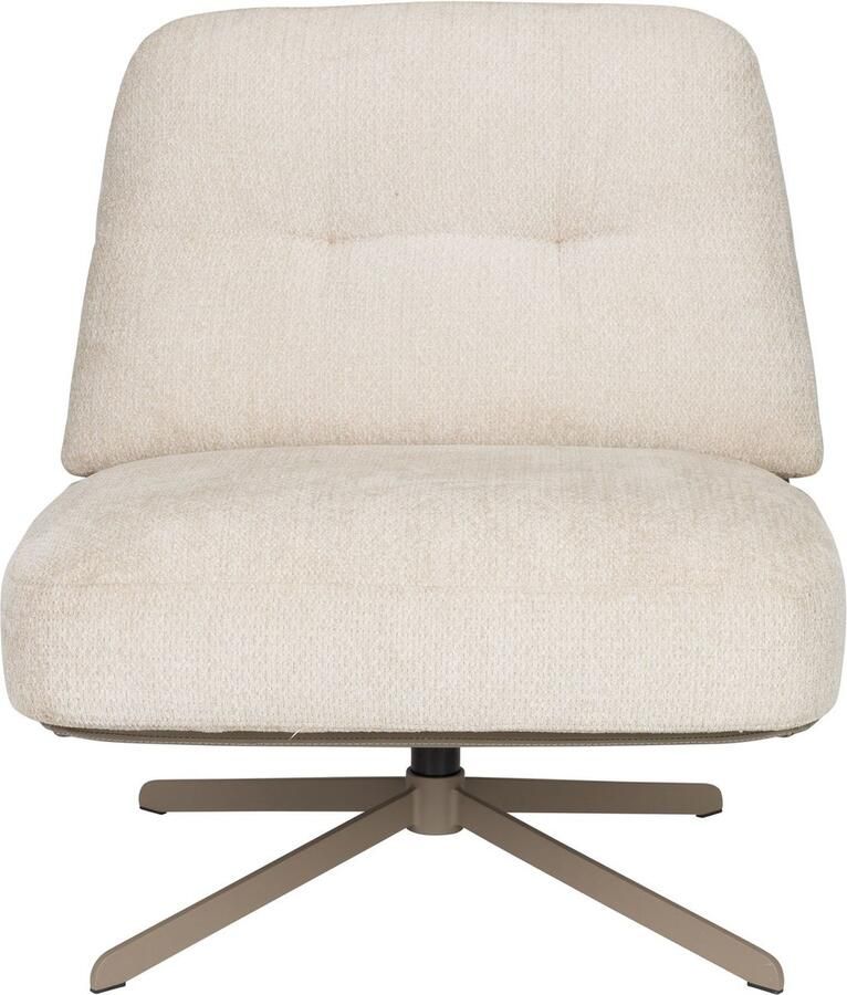 Zuiver Draaifauteuil Benjamin Crème