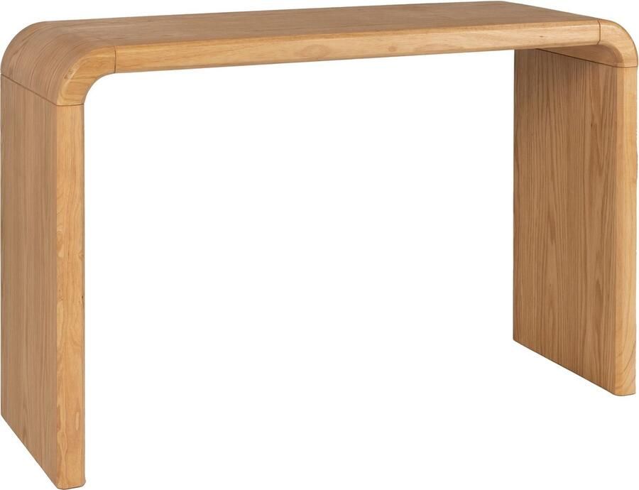 Zuiver Sidetable Brave Eiken en rubberhout 120cm Naturel - Foto 2
