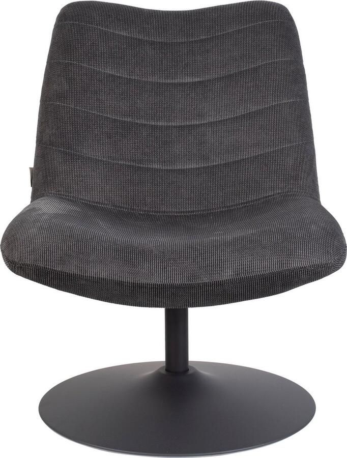 Zuiver Draaibare Fauteuil Bubba Donkergrijs