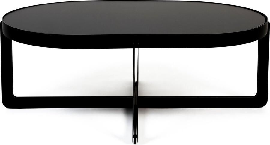 Zuiver Ovale Salontafel Centre 102 x 68cm Zwart - Foto 3