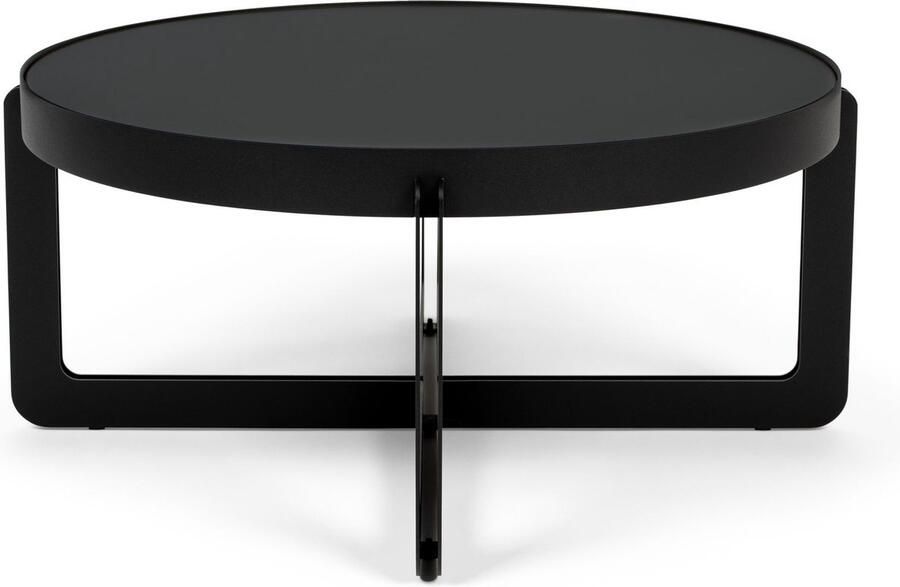 Zuiver Centre Salontafel Rond 68 cm Zwart - Foto 2