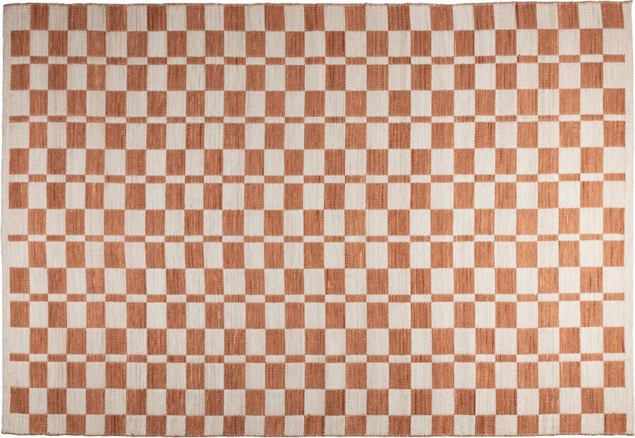 Zuiver Checker Vloerkleed 160x230 Beige} - Foto 2