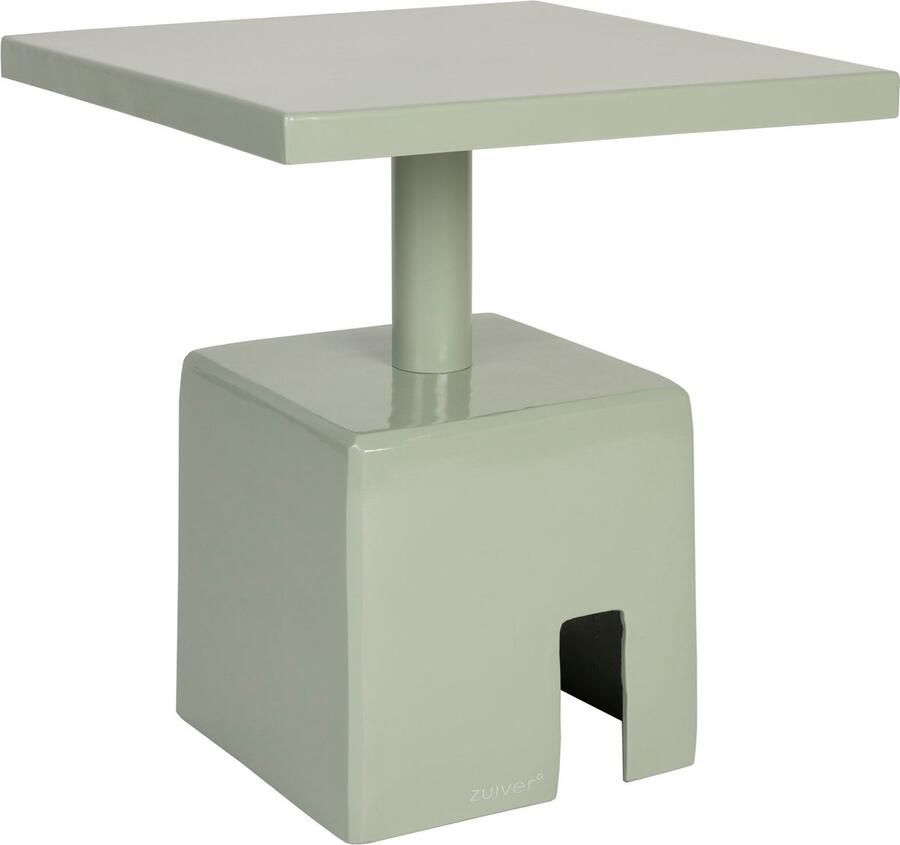 Zuiver Chubby Bijzettafel Vierkant 40x40 cm Groen