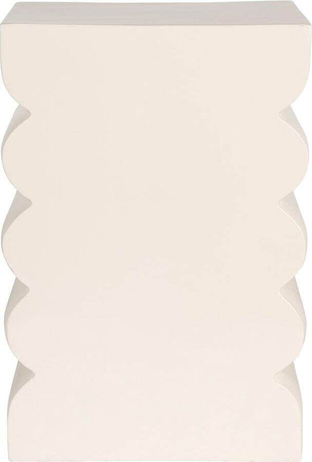 Zuiver Krukje Bijzettafel Curves 30 x 21cm Beige - Foto 3