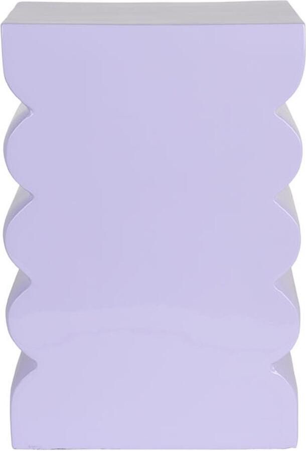 Zuiver Krukje Bijzettafel Curves 30 x 21cm Lila - Foto 4