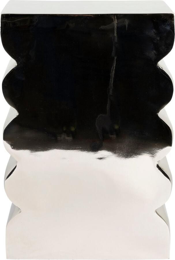 Zuiver Krukje Bijzettafel Curves 30 x 21cm Zilver - Foto 4