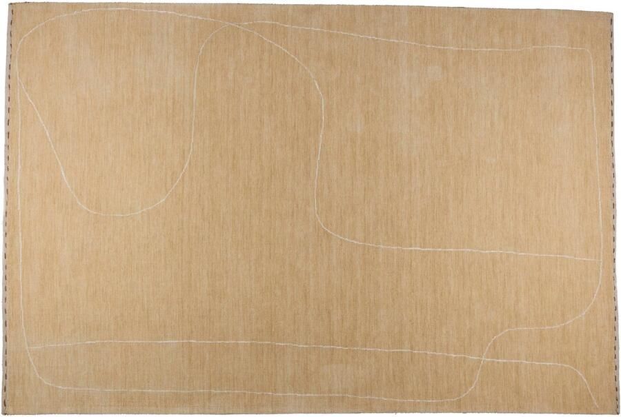 Zuiver Doodle Vloerkleed 200x300 cm Beige