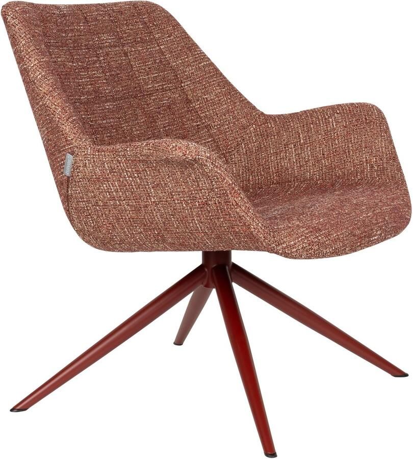 Zuiver Doulton Fauteuil Rood
