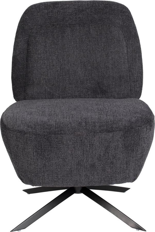 Zuiver Draaibare Fauteuil Dusk Donkergrijs - Foto 2