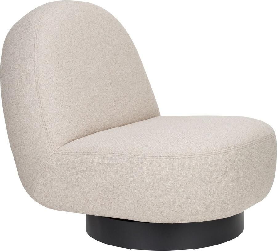 Zuiver Eden Loungestoel Cappuccino Off White - Foto 2