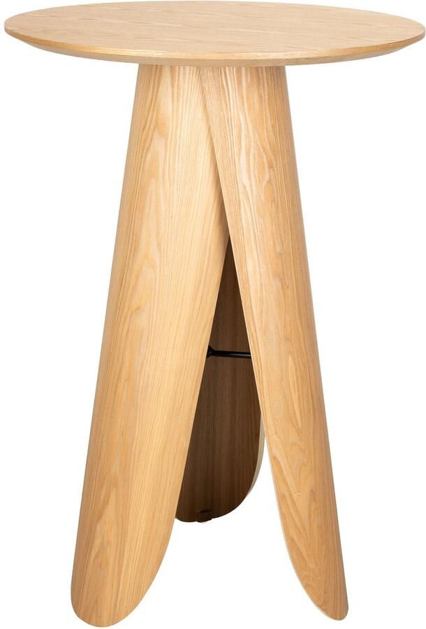 Zuiver rechthoekige houten eettafel Fleur 70x70 cm naturel