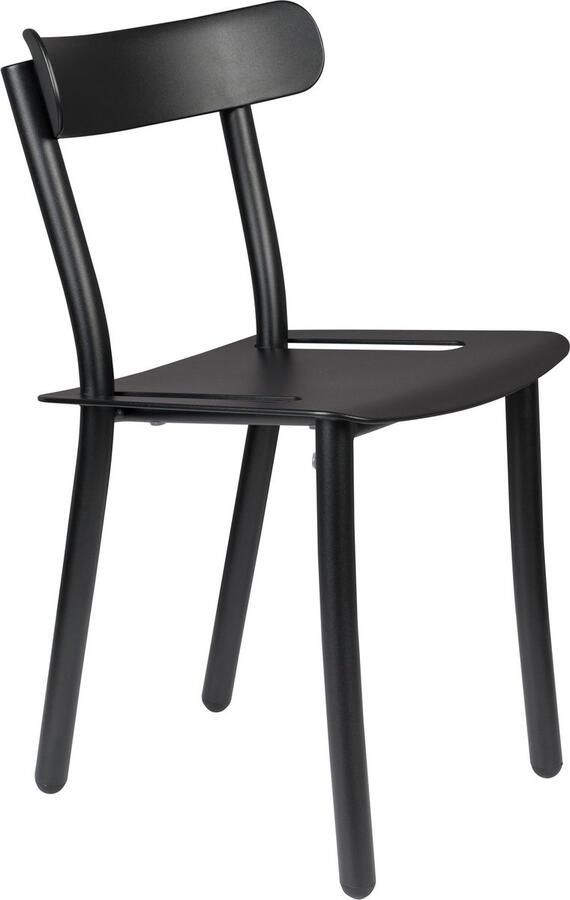 Zuiver Friday Tuinstoelen Stapelbaar Zwart Set van 2 - Foto 2