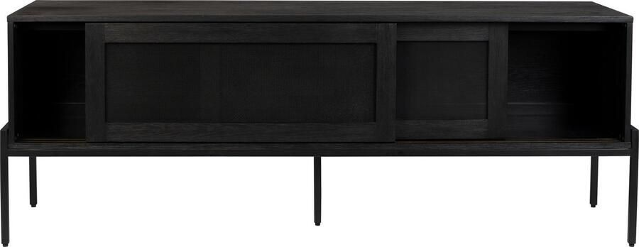 Zuiver Hardy Dressoir Eikenhout Zwart