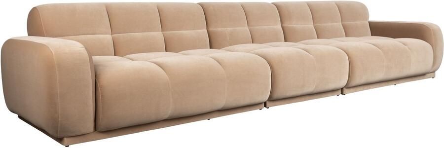 Zuiver 6-zitsbank Hazel beige