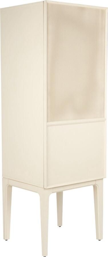 Zuiver Opbergkast June Eikenhout en metaal Met 1 deur Beige - Foto 3