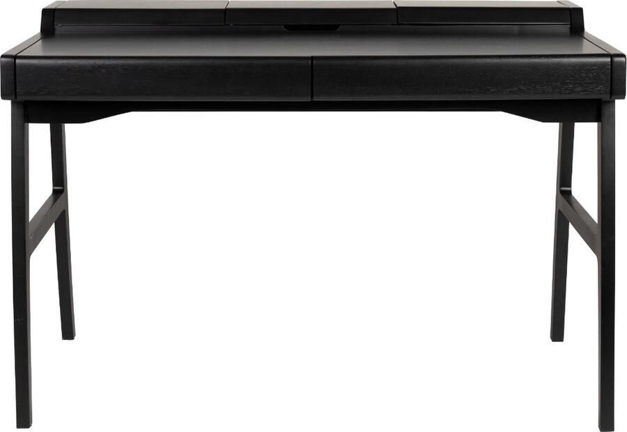 Zuiver Bureau Kaat Eikenhout 120 x 70cm Zwart - Foto 2