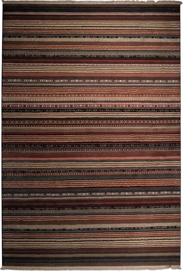 Zuiver Nepal Vloerkleed 200x295 Donker Multi colour