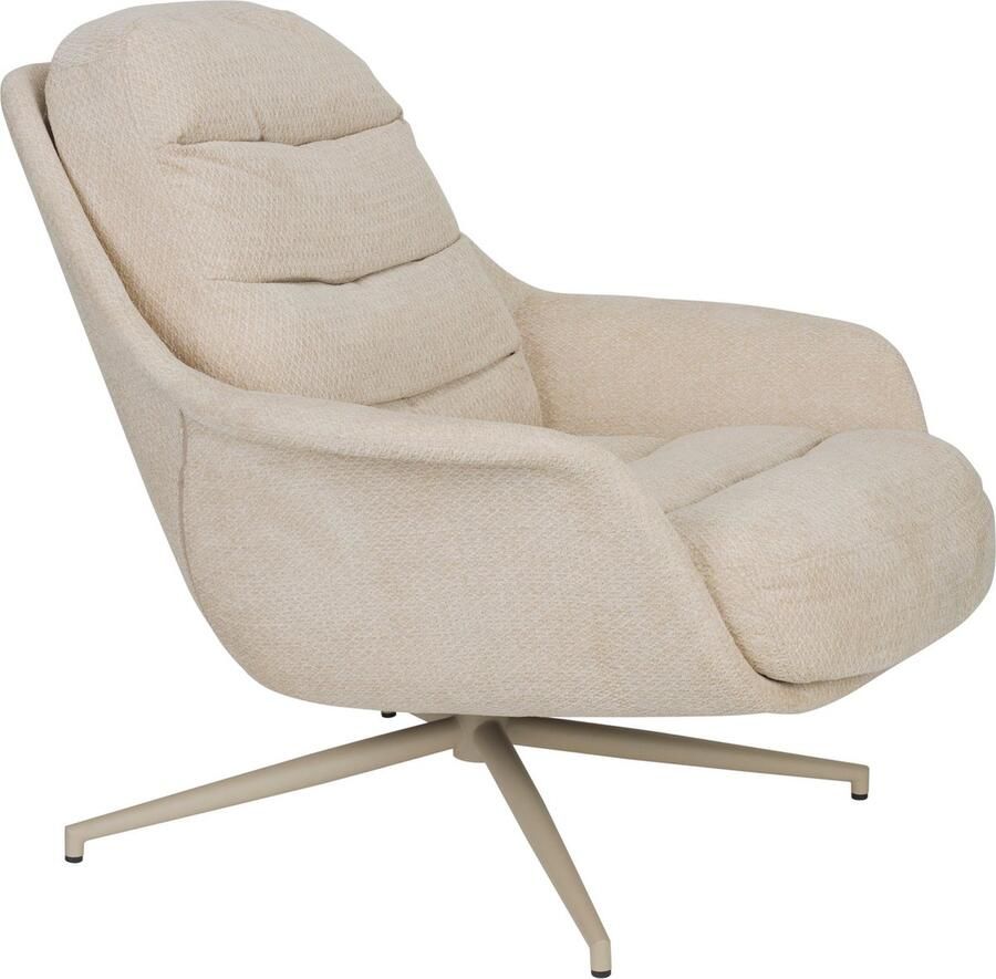 Zuiver Philly Loungestoel fauteuil Beige}