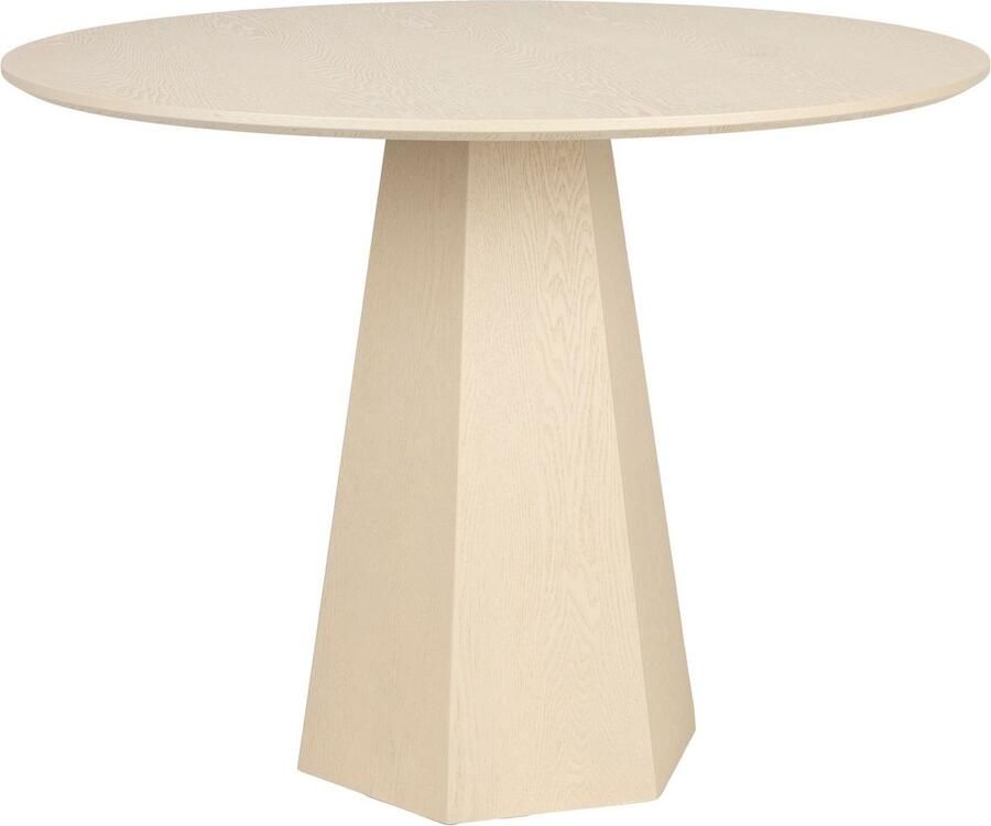 Zuiver Ronde Eettafel Pilar Essen 100cm Bruin