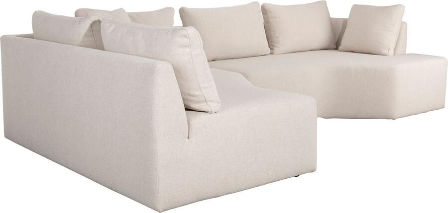 Zuiver Prosper Hoekbank Links Sand| Off-white Beige