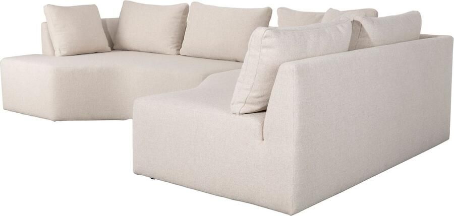 Zuiver Prosper Hoekbank Rechts Sand| Off-white Beige