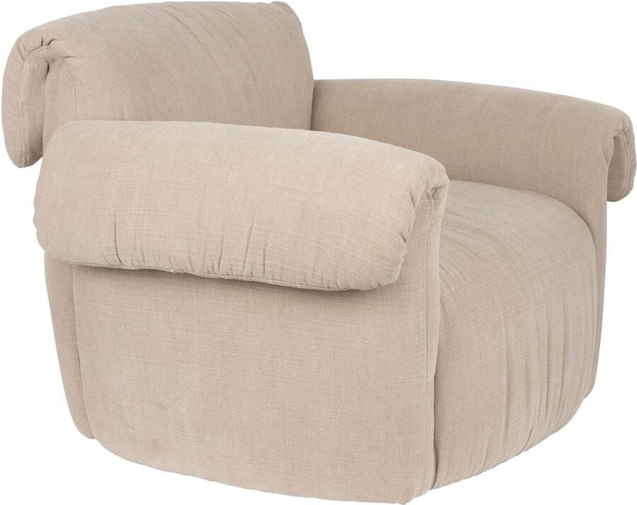 Zuiver fauteuil Puffy beige
