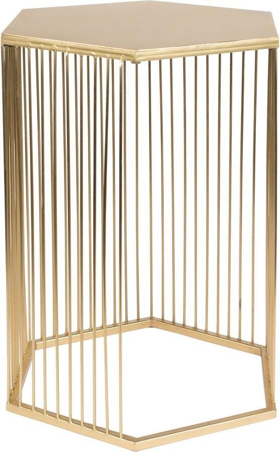 Zuiver Bijzettafel Queenbee 40 x 35cm Goud - Foto 2