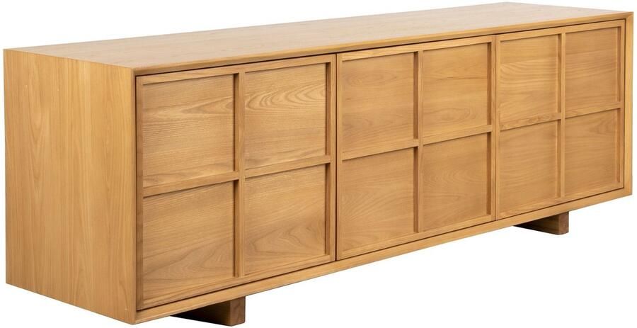 Zuiver Raster Dressoir Laag Naturel