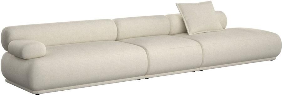 Zuiver Rembrandt 4 5 Zitsbank Links Beige