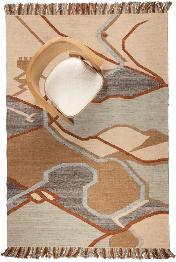 Zuiver Saigon Vloerkleed 160x230 Oranje} - Foto 2