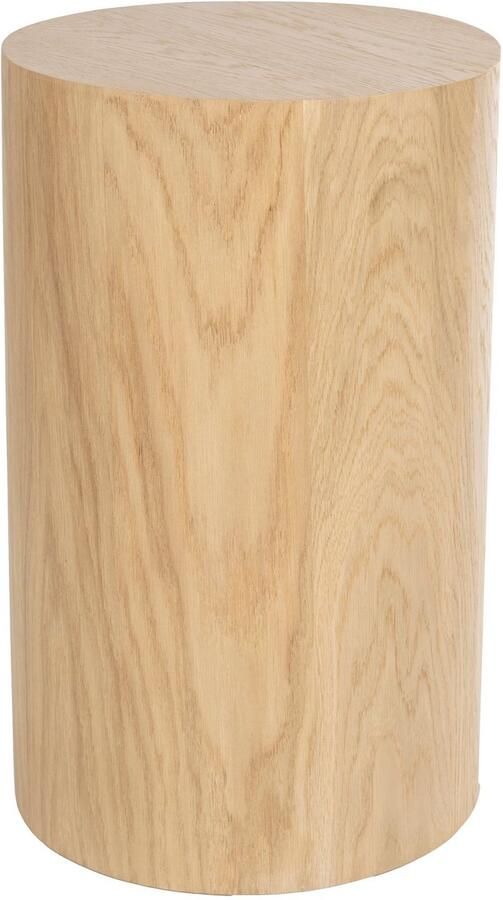 Zuiver Silo Bijzettafel Pilaar 32 cm Hout Naturel - Foto 3