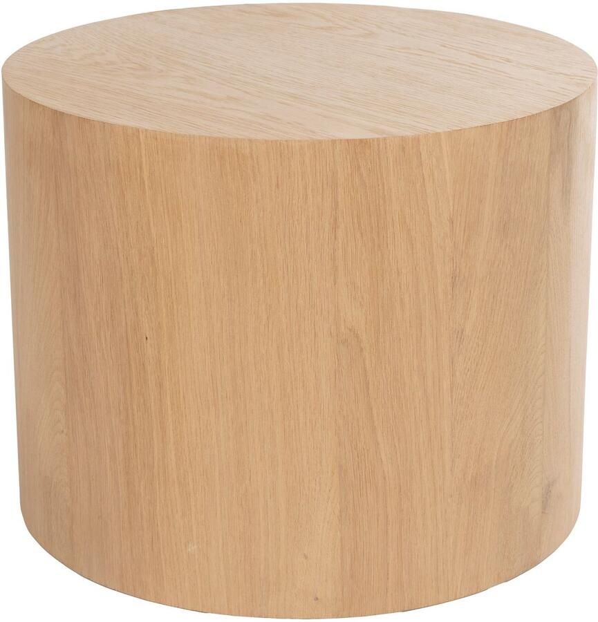 Zuiver Silo Bijzettafel Pilaar 45 cm Hout Naturel