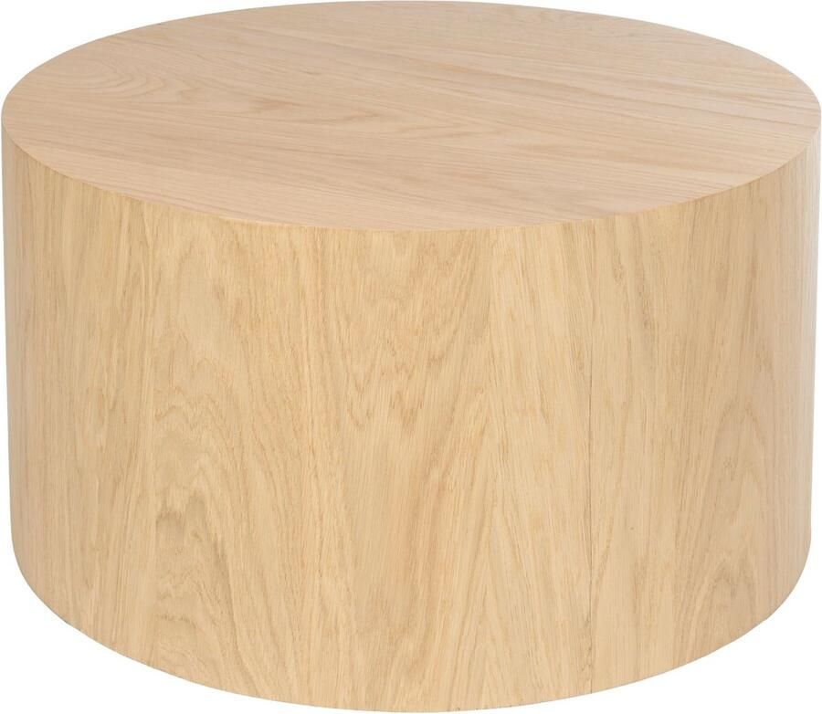 Zuiver Silo Bijzettafel Pilaar 60 cm Hout Naturel