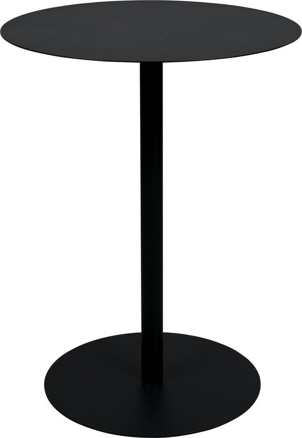 Zuiver Snow Bistrotafel Rond 57 cm Metaal Zwart - Foto 4