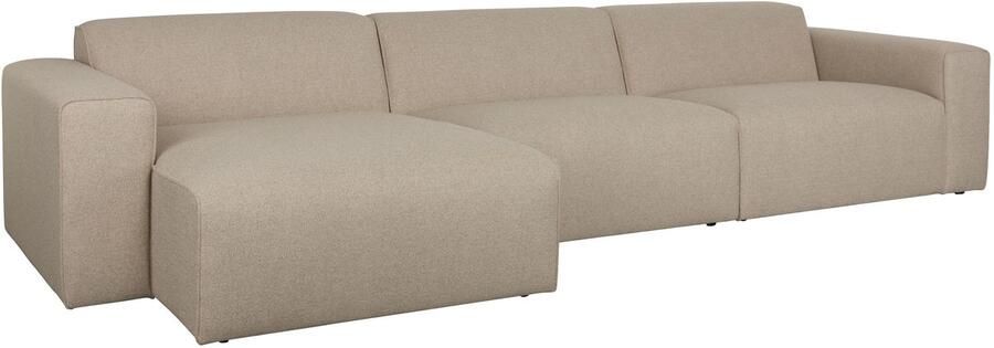 Zuiver Sofa Milka 4 5-zitsbank Chaise longue Links Cappuccino Beige - Foto 3