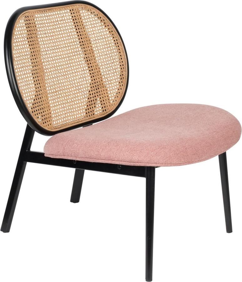 Zuiver Spike Fauteuil Naturel Roze Rotan - Foto 2