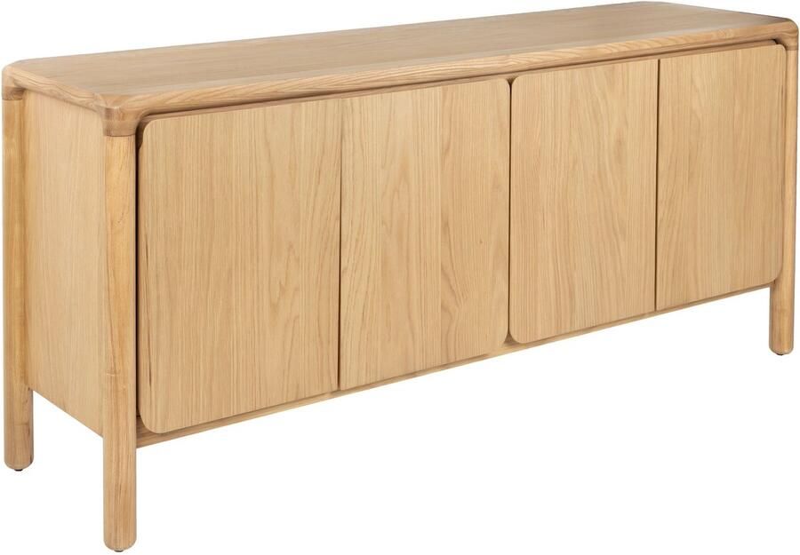 Zuiver houten dressoir Storm naturel