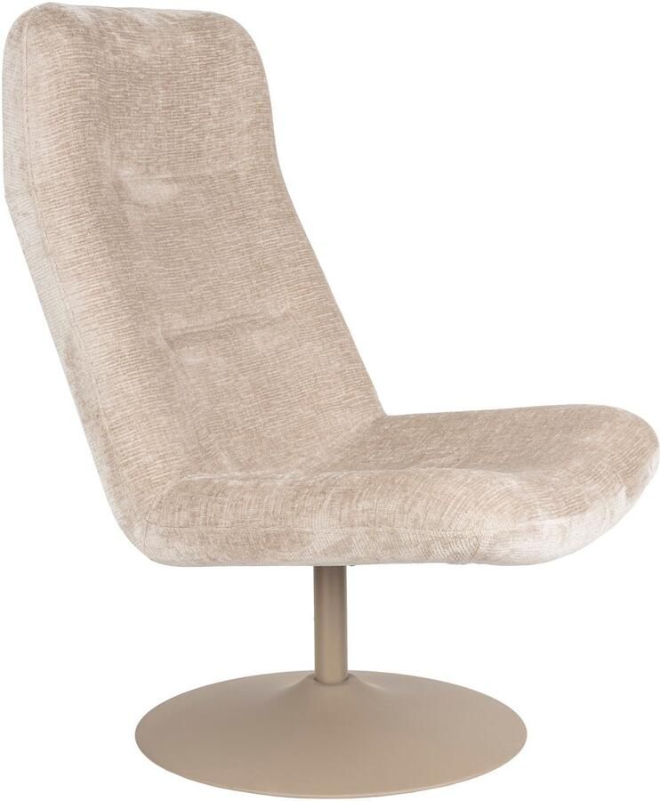Zuiver draaibare fauteuil Ume Deco beige - Foto 2