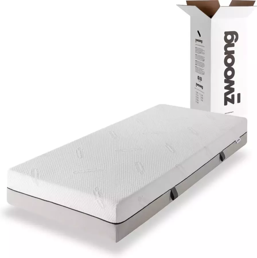 Zwoong Deluxe Tweepersoonsmatras 140x200 120 Nachten Proef Traagschuim
