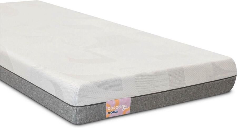 Zwoong NOVA Koudschuim Matras 140x200 cm Dual Comfort (zacht stevig) 7-zone 18 cm hoog koel ademend hypoallergeen - Foto 2