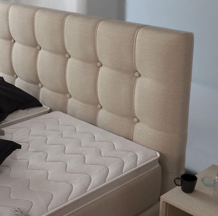 Zydante Elektrische Boxspring Arizona 140x200 cm Beige