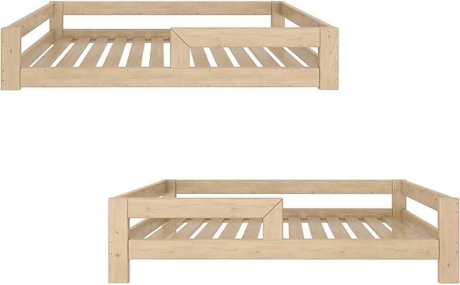 Zylo Grondbed Huisbed Bed Beige 165cm x 85cm x 29cm