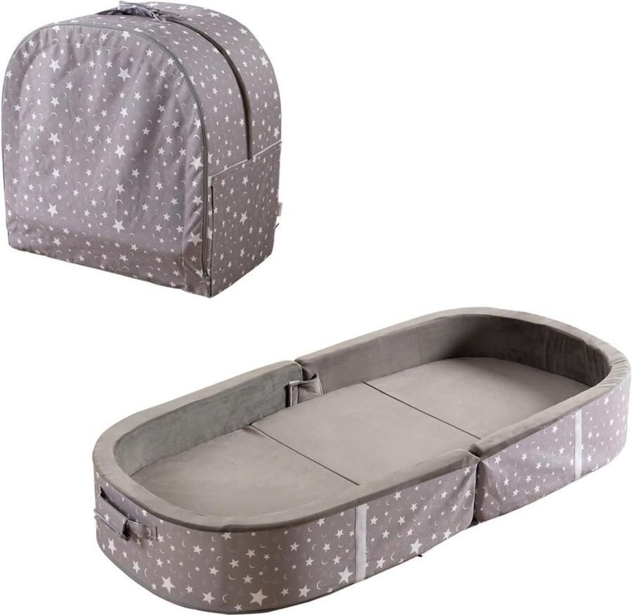 Zylo Grondbed Huisbed Bed Diep Grijs 137cm x 64cm x 18cm