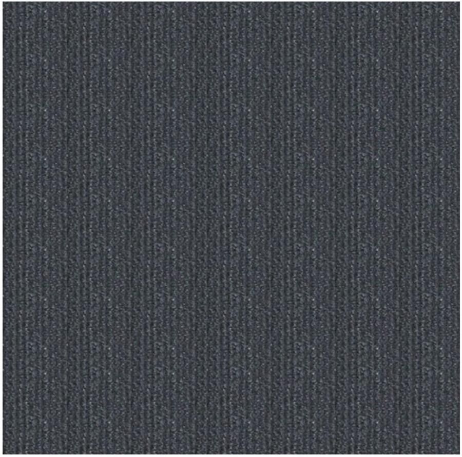 Zylo Tapijttegels Vloerbedekking Tapijt Tegel Set van 10 Zacht Gevoerd Zelfklevend Vloerkleed 30x30x1cm Donkergrijs